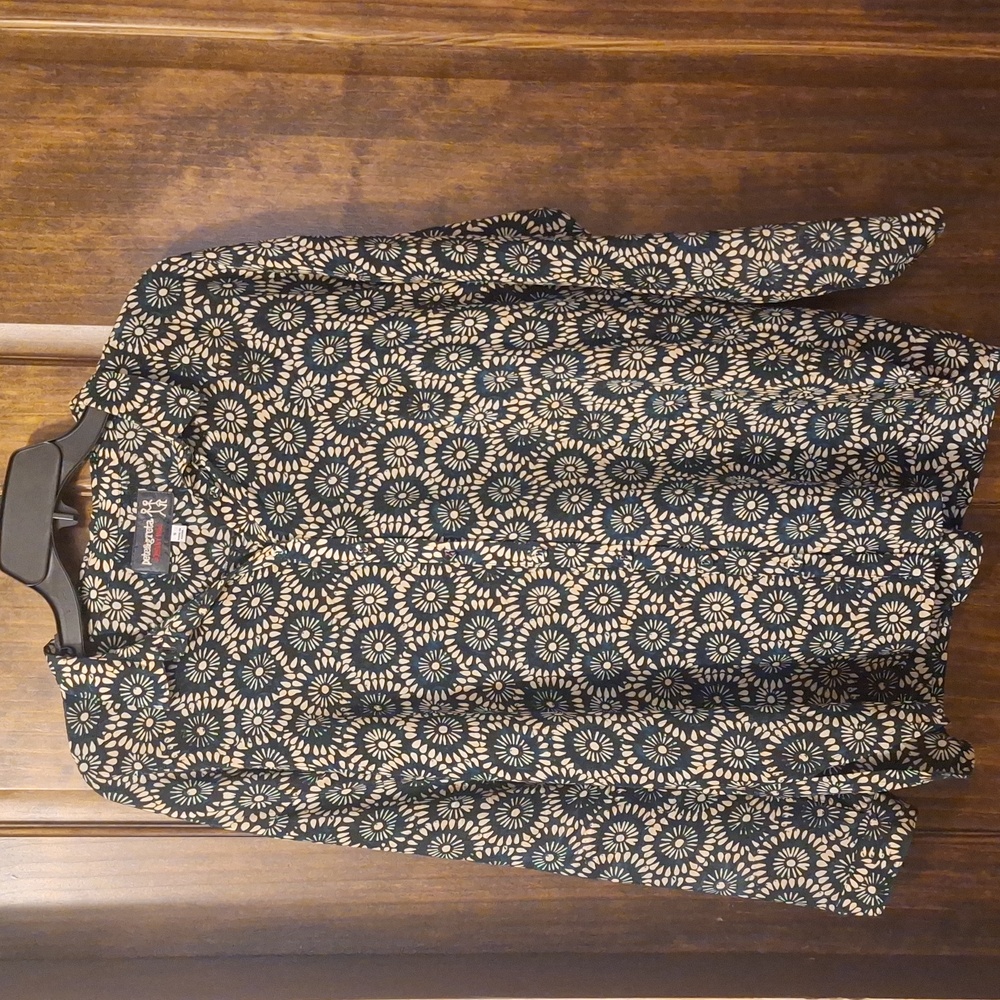 Johnny Was silk blouse